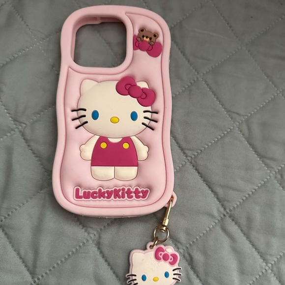 Hello Kitty Other - Hello Kitty Pink Phone Case 14PRO